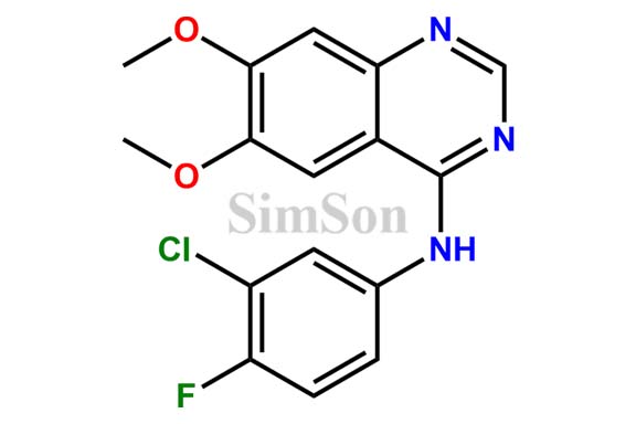 O-Desmorpholinopropyl-O-methyl Gefitinib