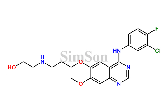 3-Desmorpholinyl-3-hydroxyethylamino Gefitinib