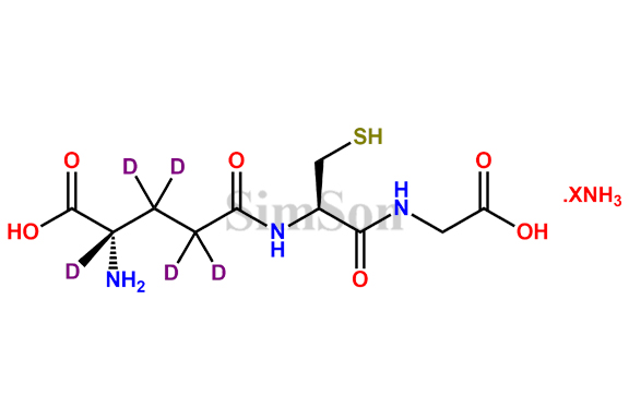 Glutathione Ammonium Salt-D5