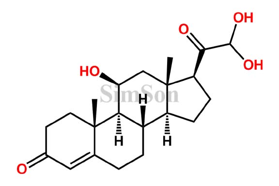 17-Dehydro-21-hydroxy Hydrocortisone
