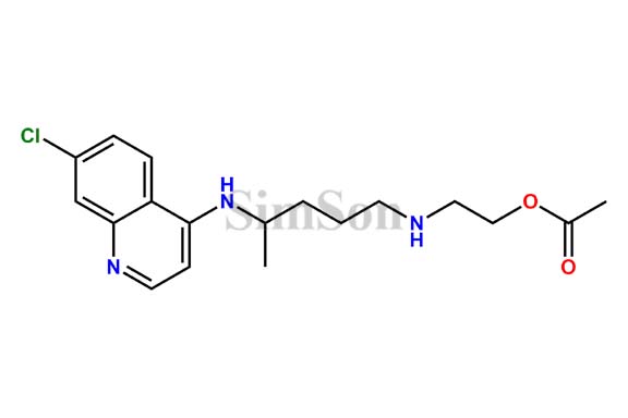 Desethyl hydrochloroquine-O-Acetate