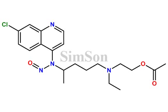 N-Nitroso Hydroxychloroquine-O-Acetate