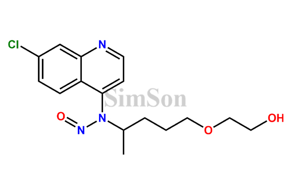 N-Nitroso Hydroxychloroquine Impurity 2
