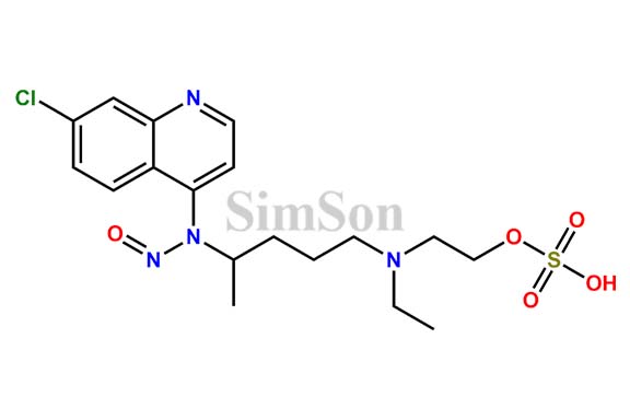 N-Nitroso Hydroxychloroquine Sulfate EP Impurity B