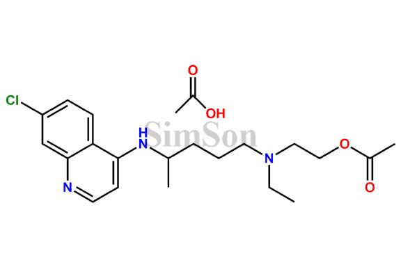 Hydroxychloroquine-O-Acetate(Acetic acid)