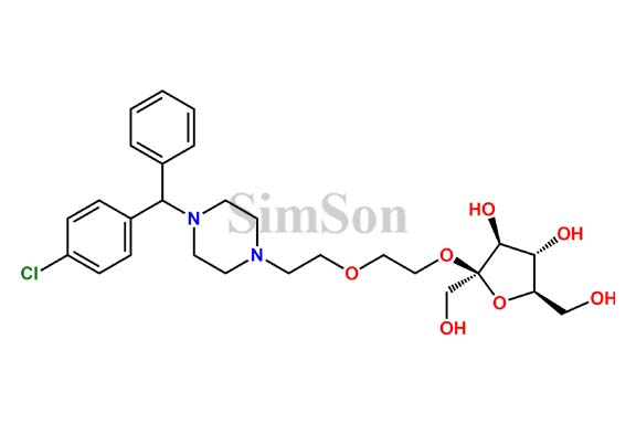 Hydroxyzine Fructose Impurity 1