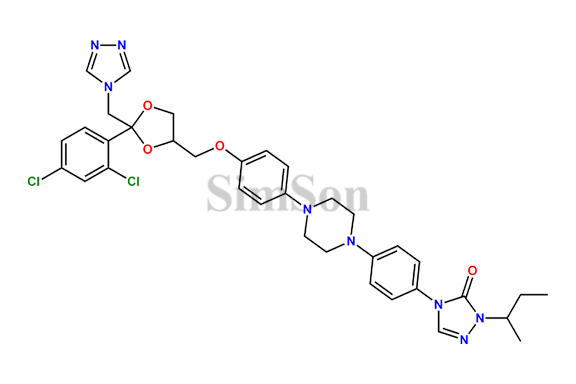 Itraconazole 4-Triazolyl isomer