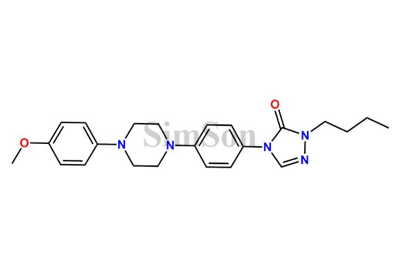 Itraconazole Methoxy Butyltriazolone Impurity
