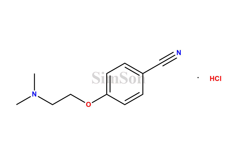 4-(2-(dimethylamino)ethoxy)benzonitrile hydrochloride