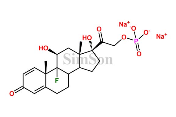 Isoflupredone 21-Phosphate Ester Disodium