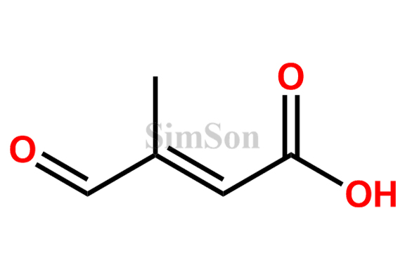 (E)-3-Methyl-4-oxo-2-butenoic Acid