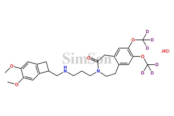 N-Desmethyl Ivabradine D6 Hydrochloride