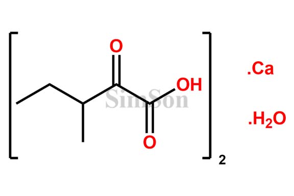 3-Methyl-2-oxopentanoic acid, calcium salt hydrate
