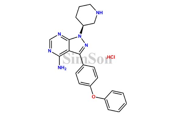 N-Des Acryloyl Ibrutinib Impurity Hydrochloride
