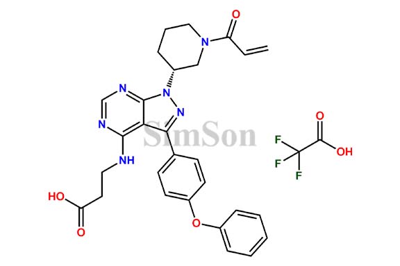 IbrutiIbrutinib Impurity 49 trifluoroacetate