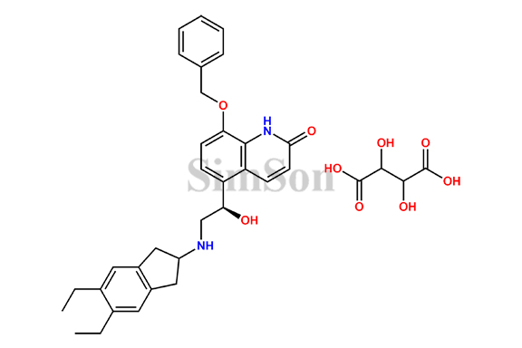 O-Benzyl Indacaterol 2,3-dihydroxy Succinate