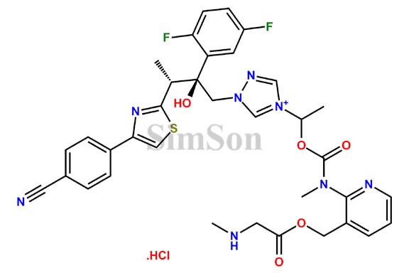 Isavuconazole Impurity 75 Hydrochloride