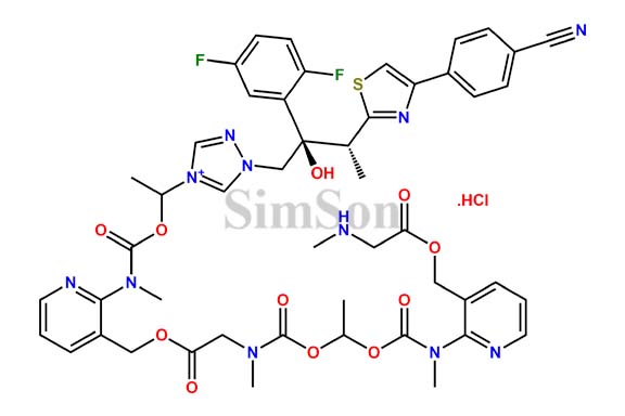 Isavuconazole Impurity 46 Hydrochloride