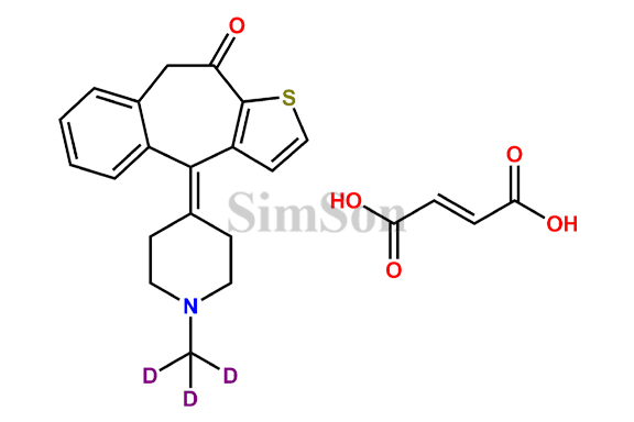 Ketotifen-D3 Fumarate