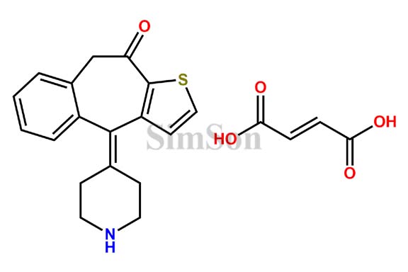 Norketotifen Hydrogen Fumarate
