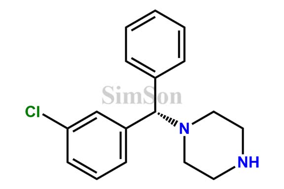 (R)-1-((3-Chlorophenyl) (phenyl)methyl)piperazine