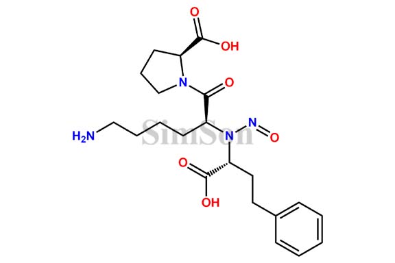 N-Nitroso Lisinopril EP Impurity E