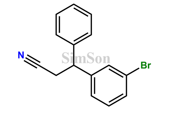 3-(3-bromophenyl)-3-phenylpropanenitrile