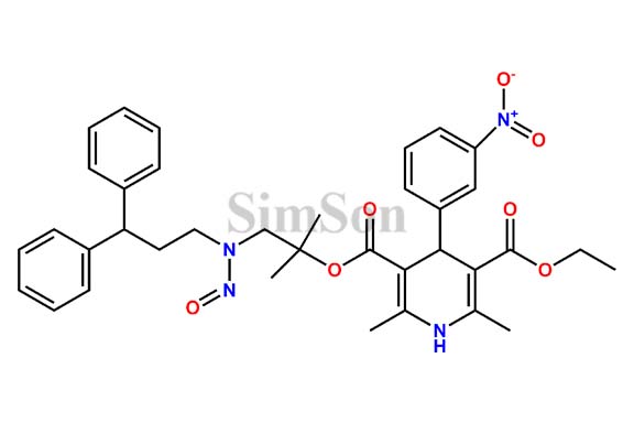 N-Desmethyl N-Nitroso Lercanidipine Impurity 2