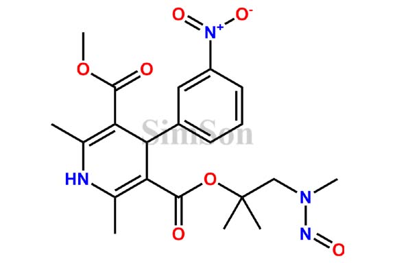 Lercanidipine Dimethylethyl Ester Nitroso Impurity