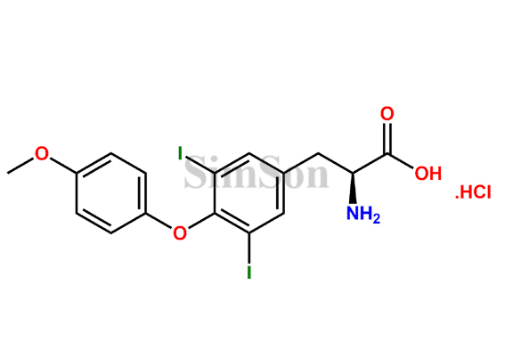 Liothyronine Impurity I Hydrochloride