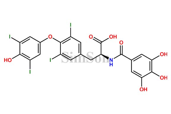 Levothroxine Gallic Acid Adduct