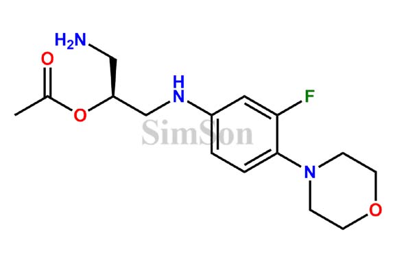 N-Desacetyl-N,O-descarbonyl O-Acetyl Linezolid