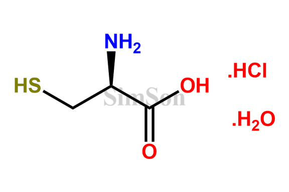 Acetylcysteine EP Impurity B Hydrochloride,Hydrate