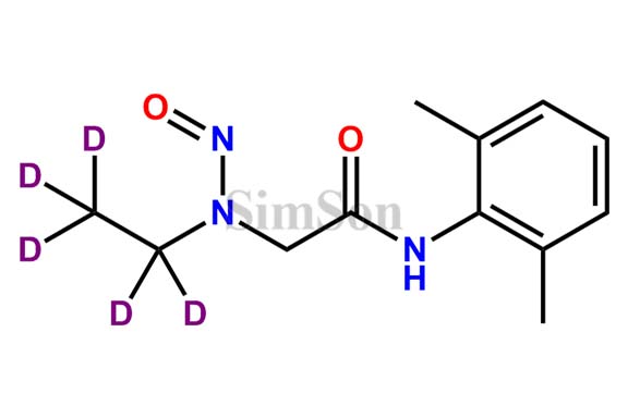 N-Nitroso-Desethyl Lidocaine D5