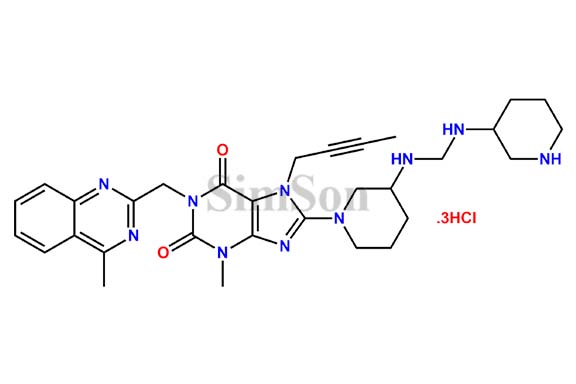 Linagliptin Impurity 76 Trihydrochloride