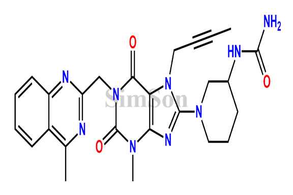 N-Carbamoyl Linagliptin impurity 1