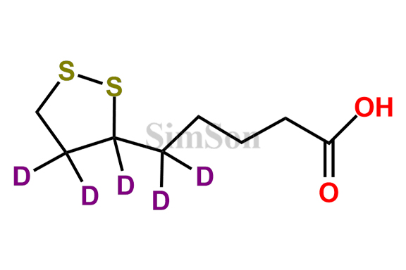 rac- alpha-Lipoic Acid-D5