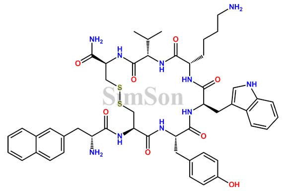 Des-Thr(8)-Lanreotide