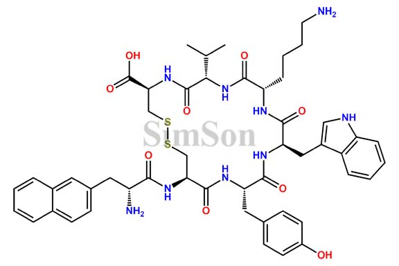 Des-Thr(8)-Acid-Lanreotide