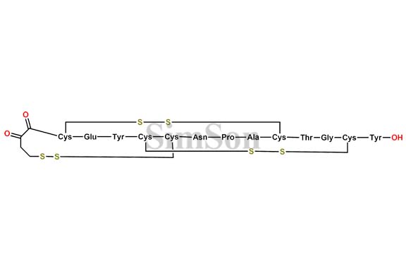 Cys1-Ketone Linaclotide Impurity