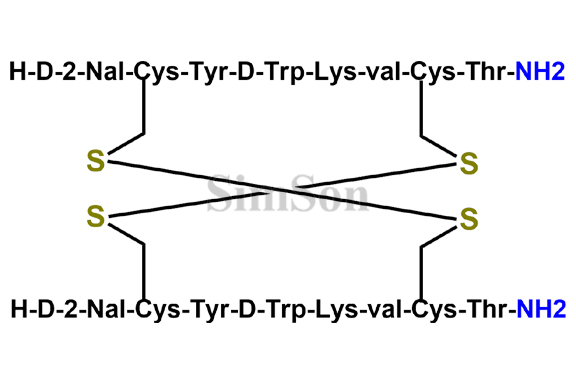 Lanreotide Anti-parallel dimer X2