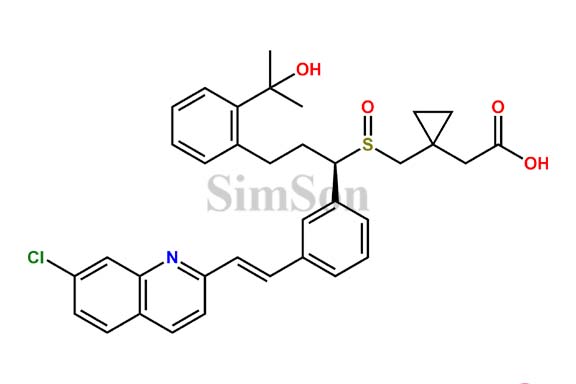 Montelukast Sulfoxide (Mixture of Diastereomers)