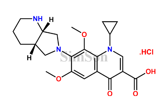 Moxifloxacin EP Impurity B Hydrochloride