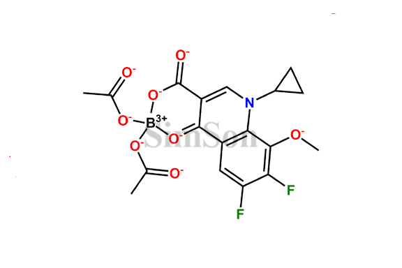 Moxifloxacin Boron Complex Impurity