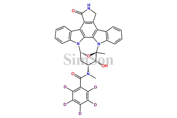 O-Desmethyl Midostaurin D5