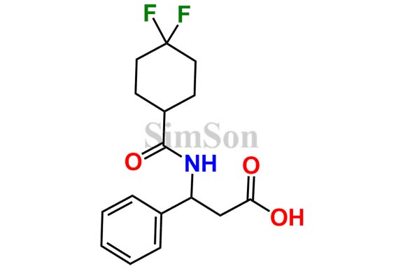 Maraviroc Carboxyclic Acid Metabolite