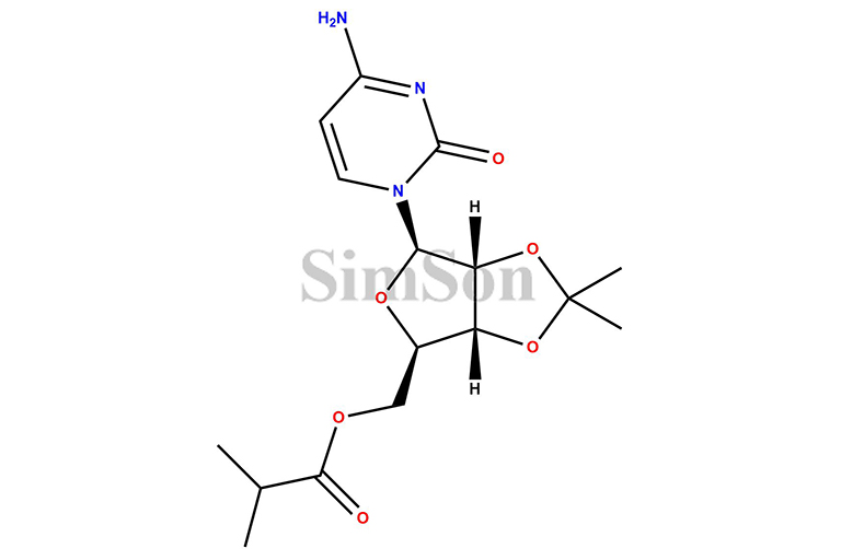 Cytidine acetonide ester