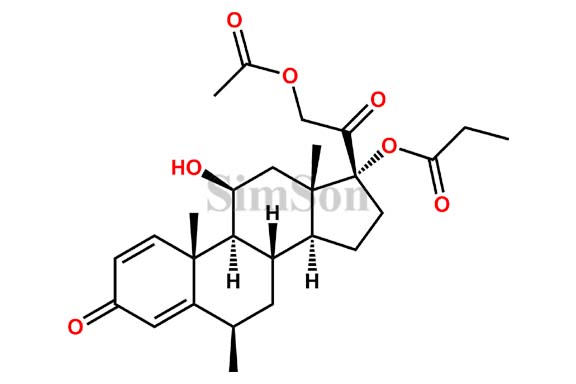 6beta Methylprednisolone Aceponate