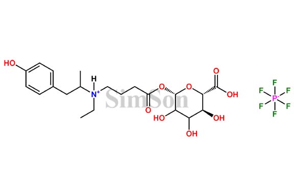 O Desmethyl Mebeverine Acid Acyl beta D Glucuronide