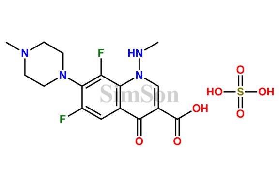 Marbofloxacin EP Impurity C Sulfate